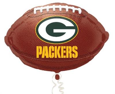 NFL Balloon Bouquet Green Bay Packers(12 Balloons) - Balloon Delivery by